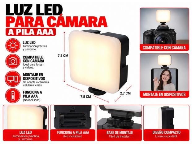 &ua PANEL LED LUZ CALIDA LED (AYV0330)